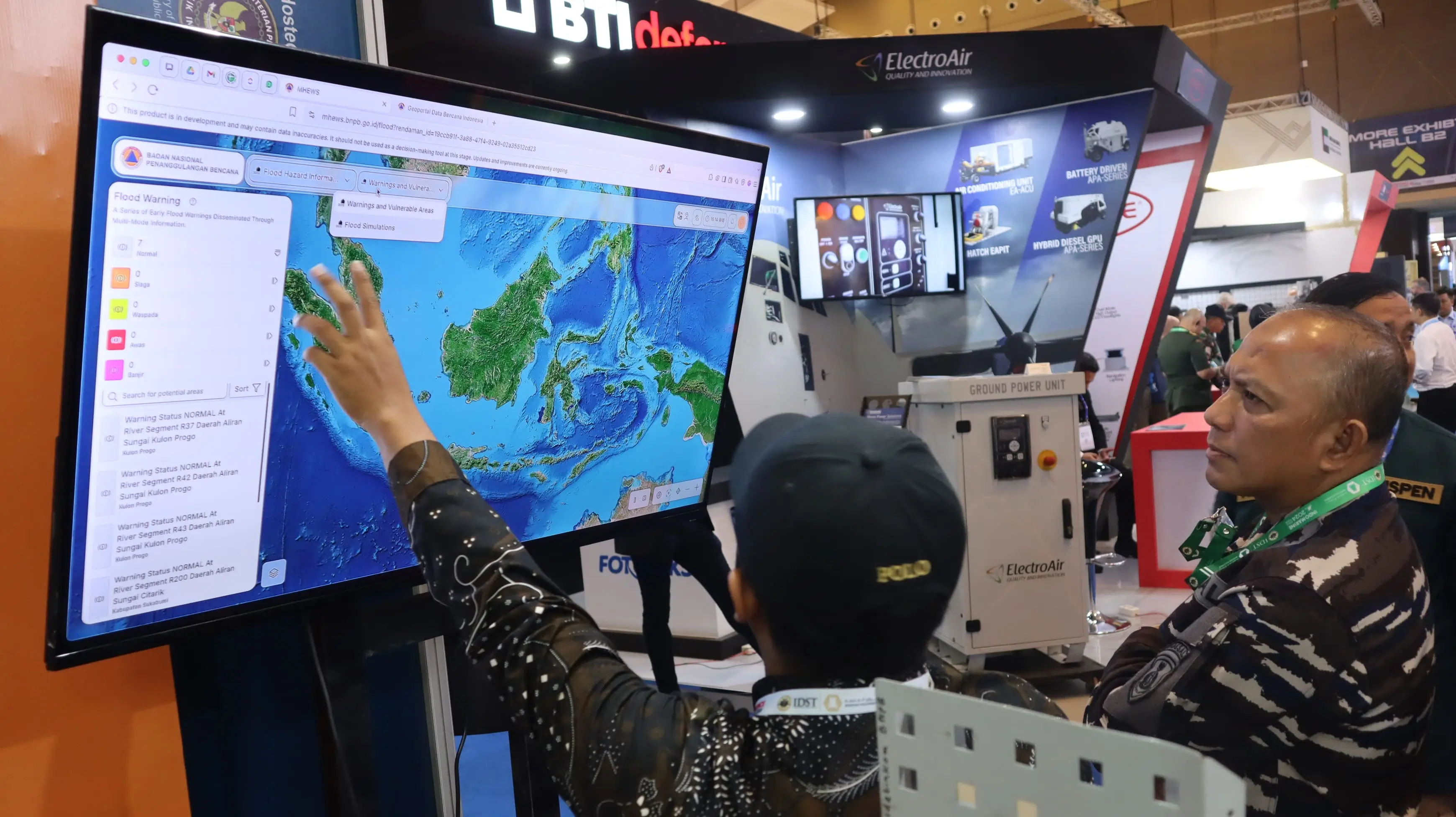 Edukasi Bencana Melalui Pameran Indo Defence